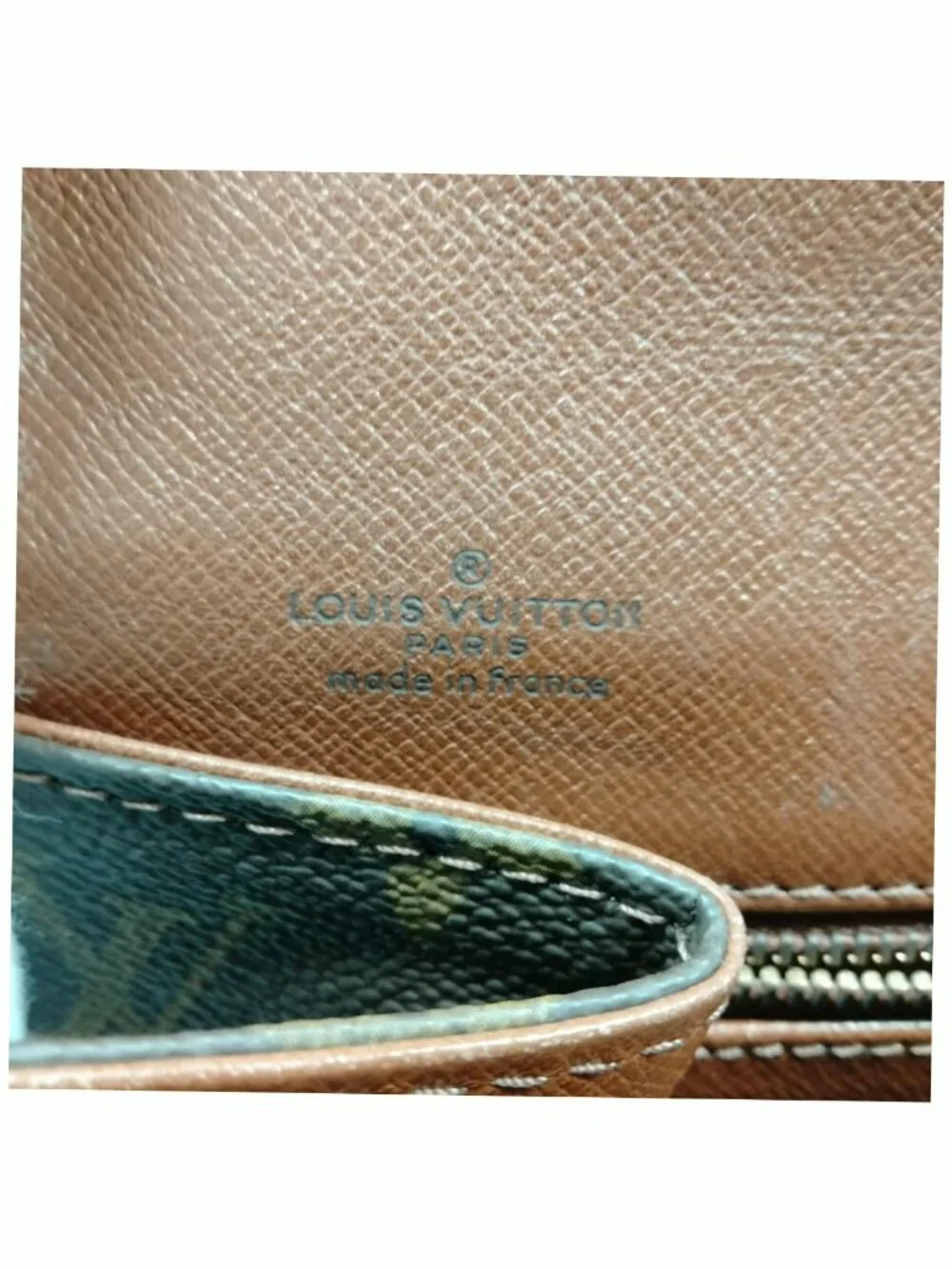 Authentic Louis Vuitton Pochette Dame GM Monogram Clutch - Picture 9 of 9